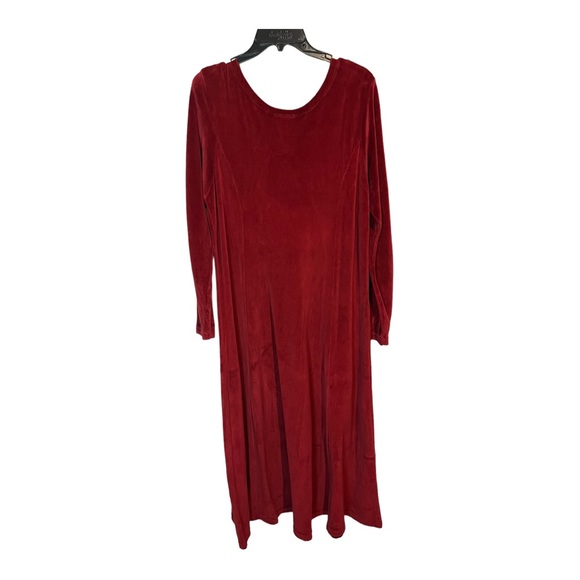 Vintage Passports of Pier 1 Velour Dress - Picture 3 of 6